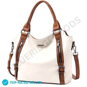 Brand New CLUCI Hobo Bag Large Cream Adjustable